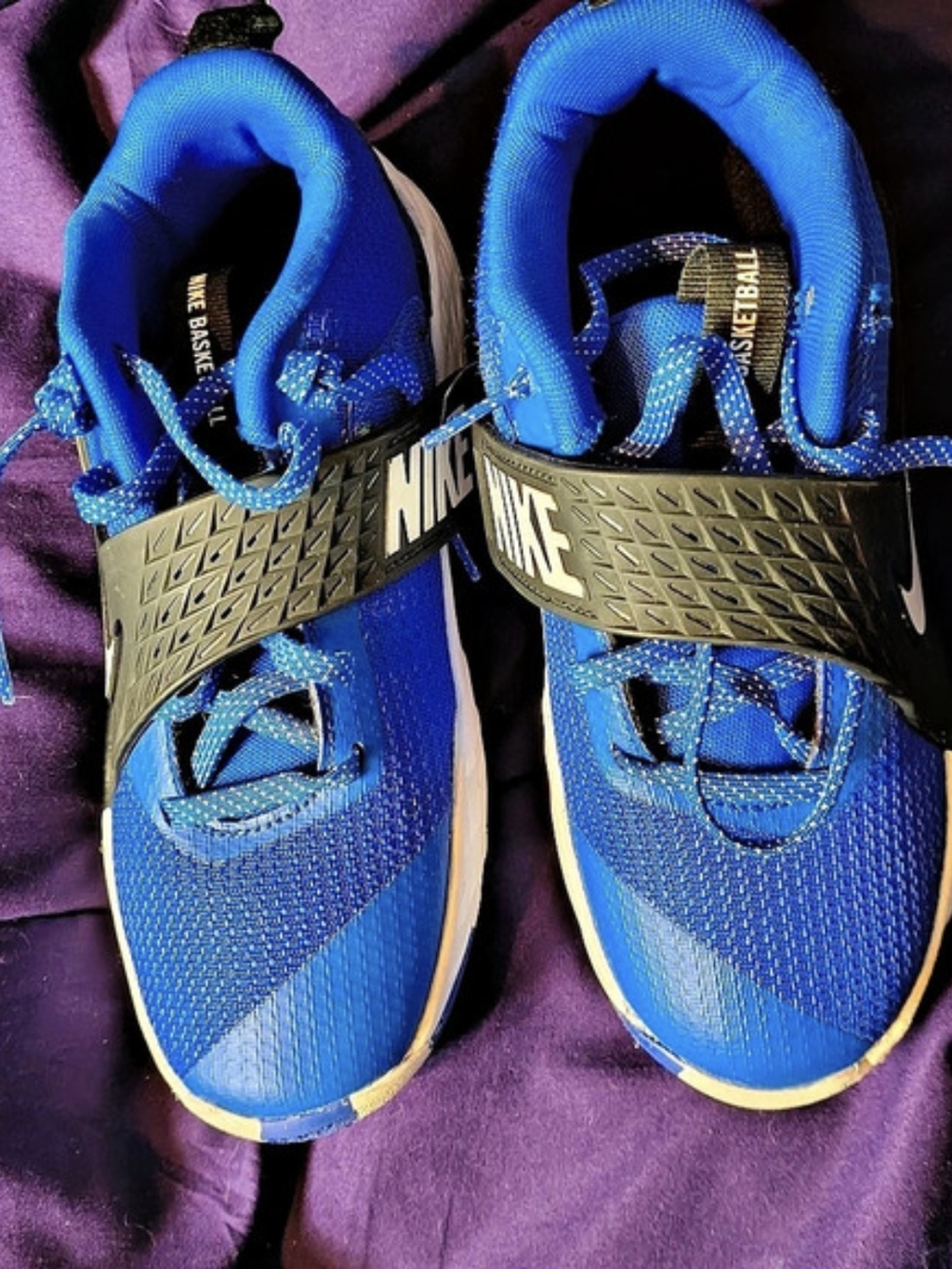 Nike Team Hustle D 9 Sneakers Blue & Black